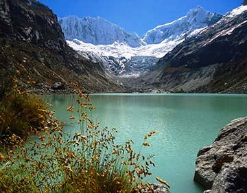 Llaca Valley in the Cordillera Blanca